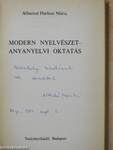 Modern nyelvészet - anyanyelvi oktatás (dedikált példány)