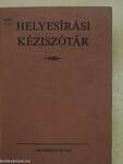 Helyesírási kéziszótár