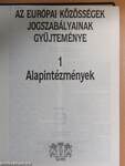 Az Európai Közösségek jogszabályainak gyűjteménye 1-10.