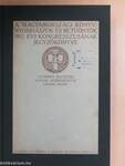 A magyarországi könyvnyomdászok és betüöntők 1912. évi kongresszusának jegyzőkönyve