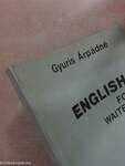 English for waiters