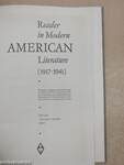 Reader in Modern American Literature (1917-1941)