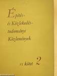 Építés- és Közlekedéstudományi Közlemények VI. kötet 2. füzet