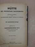 Hütte - Des Ingenieurs Taschenbuch IV A (töredék)