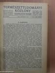 Természettudományi Közlöny 1936. január-december