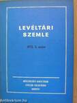 Levéltári Szemle 1972. május-augusztus