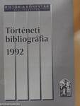 Történeti bibliográfia 1992