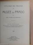 Catalogue des tableaux du Musée du Prado