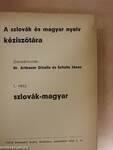 A szlovák és magyar nyelv kéziszótára I.
