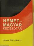 Német-magyar kéziszótár