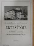 A ceglédi Kossuth Lajos Gimnázium értesítője a 2007/2008-as tanévről