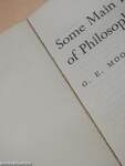 Some Main Problems of Philosophy