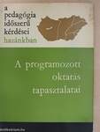 A programozott oktatás tapasztalatai