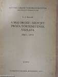 A mai orosz-szovjet próza történetének vázlata 1945-1970