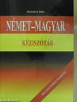 Német-magyar kéziszótár