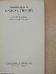 Introduction to Logical Theory