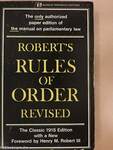 Robert's Rules of Order Revised