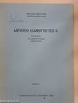 Mérési ismertetés II.