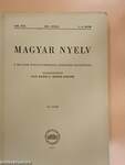 Magyar Nyelv 1957/1-4.