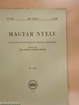 Magyar nyelv 1960/1-4.