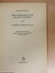 The Shewing-Up of Blanco Posnet/Fanny's First Play