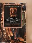 The Cambridge Companion to English Renaissance Drama