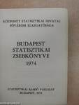 Budapest statisztikai zsebkönyve 1974