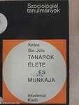 Tanárok élete és munkája