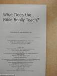 What Does the Bible Really Teach?