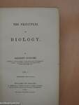 The Principles of Biology I-II.