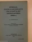 Stella Csillagászati Egyesület Almanachja 1928-ra