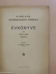 Az Orsz. M. Kir. Képzőművészeti Főiskola évkönyve az 1928-1929 tanévről