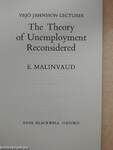 The Theory of Unemployment Reconsidered