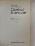 The Concise Oxford Companion to Classical Literature