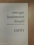 Somogyi Honismereti Híradó 1987/1.