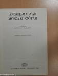 Angol-magyar műszaki szótár