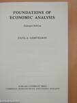 Foundations of Economic Analysis