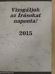 Vizsgáljuk az Írásokat naponta! 2015