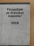 Vizsgáljuk az Írásokat naponta! 2018