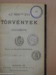 Az 1892-dik évi törvények gyüjteménye