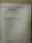 Orvosi Hetilap 1929. július-december (fél évfolyam)/Az orvosi gyakorlat kérdései 1929/1-52.