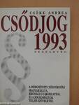 Csődjog 1993