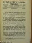 Természettudományi Közlöny 1912. január-december