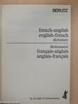 French-english/english-french dictionary