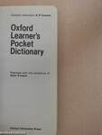 Oxford Learner's Pocket Dictionary