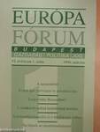 Európa Fórum 1996/1-4.