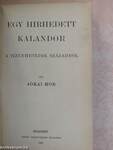 Egy hirhedett kalandor a tizenhetedik századból