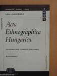 Acta Ethnographica Hungarica June 2008