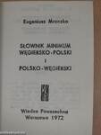 Magyar-lengyel és lengyel-magyar minimum szótár (minikönyv)