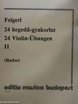 24 hegedű-gyakorlat II.